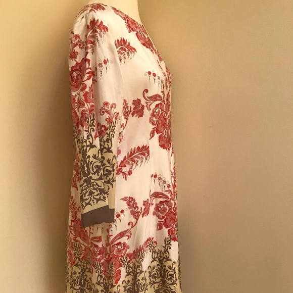 Neiman Marcus Silk Shift Dress - Picture 4 of 5